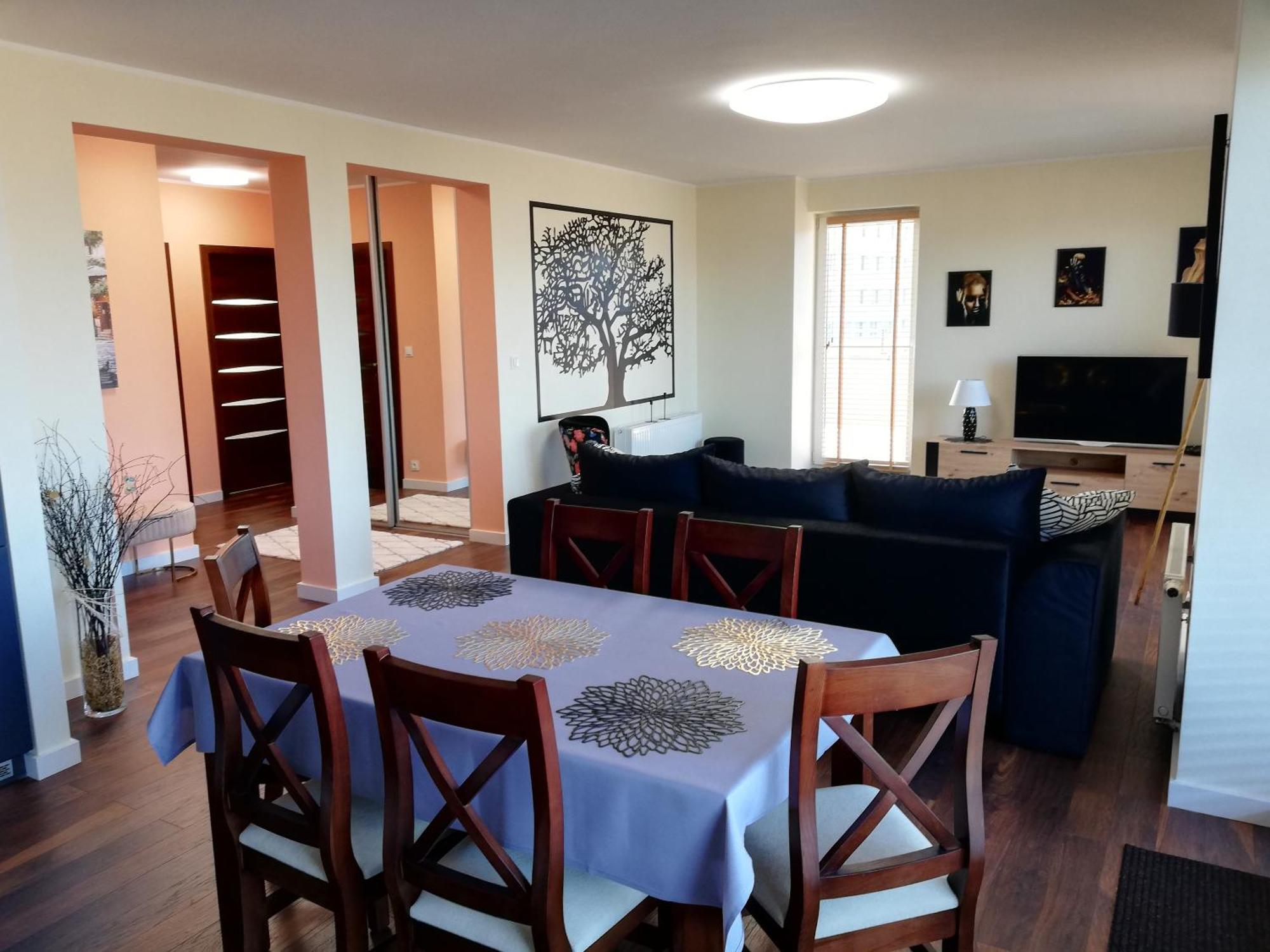 Apartament 80M2 Z 70M2 Tarasem -W Pelni Wyposazony - Wyjatkowe Centrum Miasta Włocławek Extérieur photo